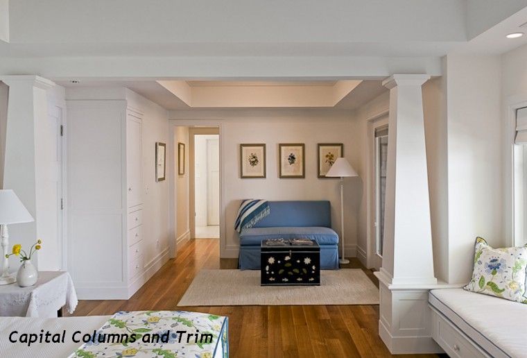 Wainscoting Gallery Capital Column