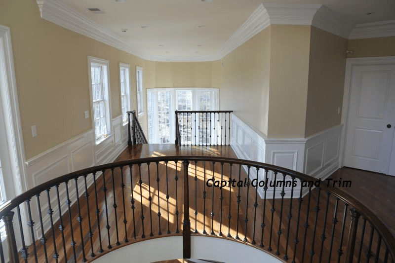 Raised Panel Wainscoting Capital Column