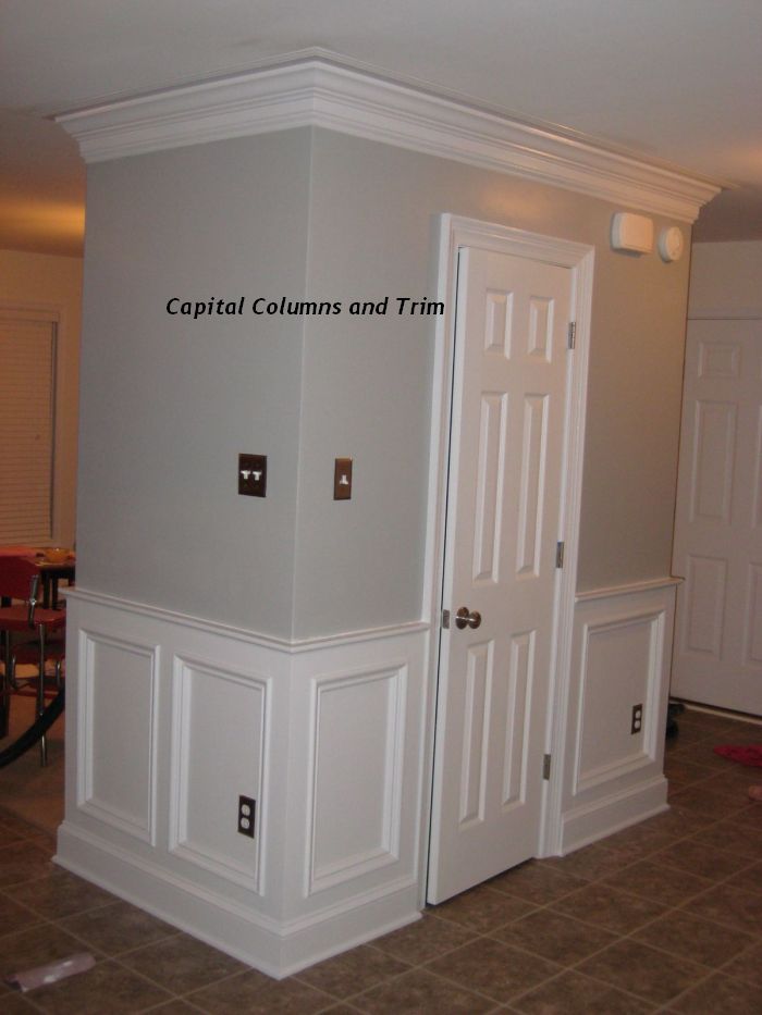 Wainscoting Gallery Capital Column