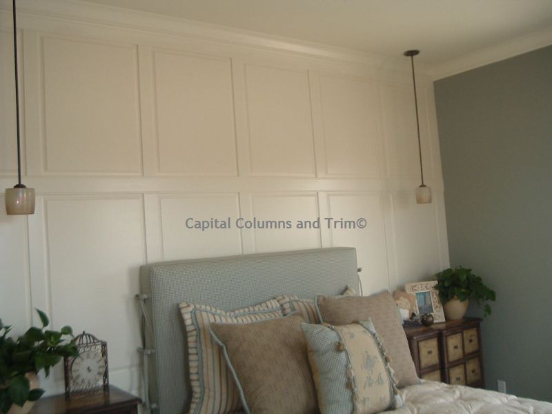Raised Panel Wainscoting Capital Column
