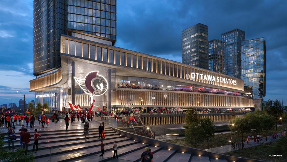 NCC unveils new partnership with the Ottawa Senators to build arena in