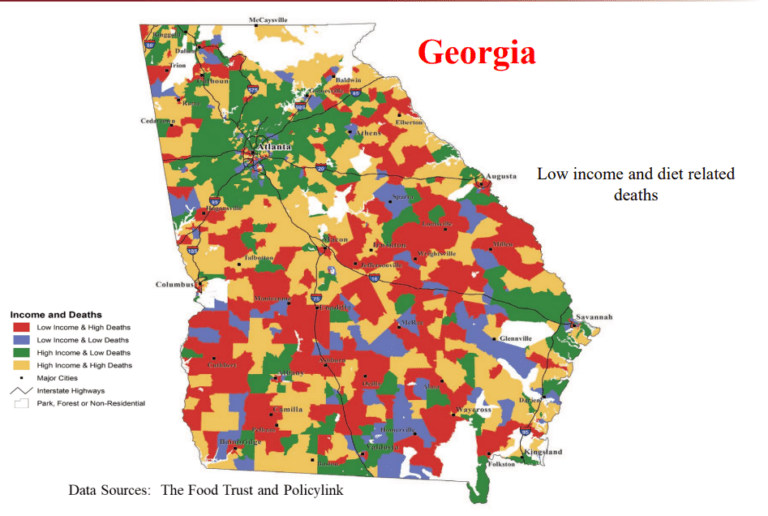 ranks high in food deserts and insecurity, senators told