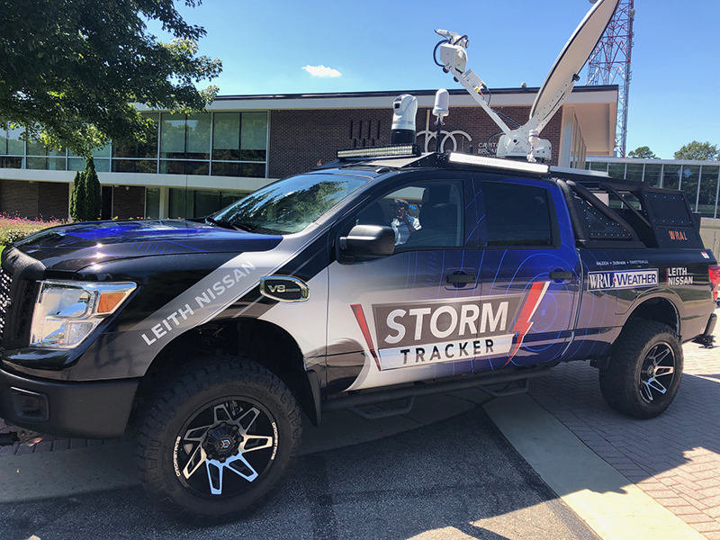 WRAL Weather Team Adds Vehicle to Storm Tracking Tools Capitol