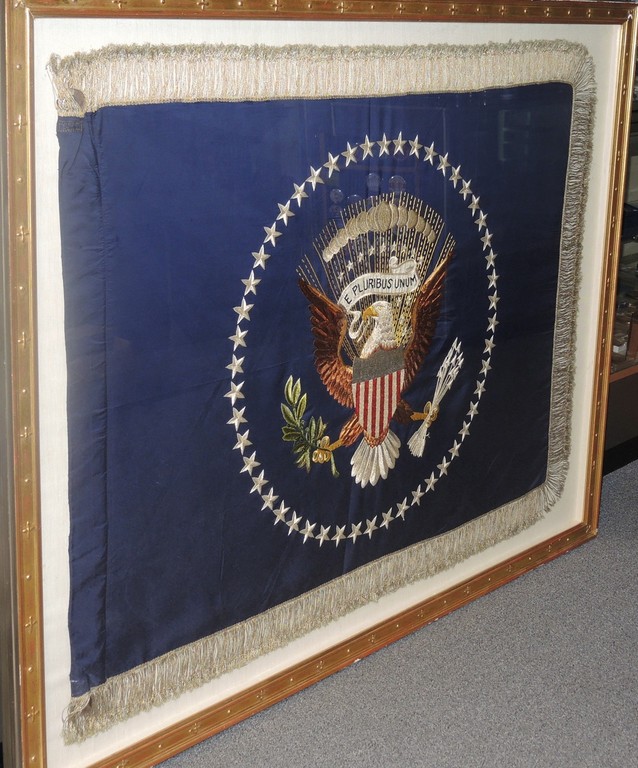 White House presidential flag is a great find! Capitol Coin and Stamp