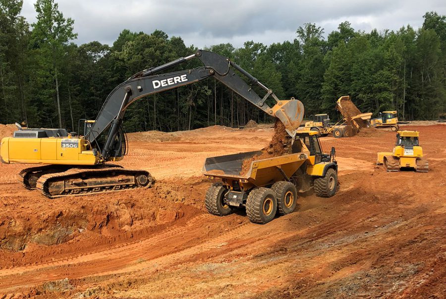 Grading & Excavating Upstate, SC Capitol Construction