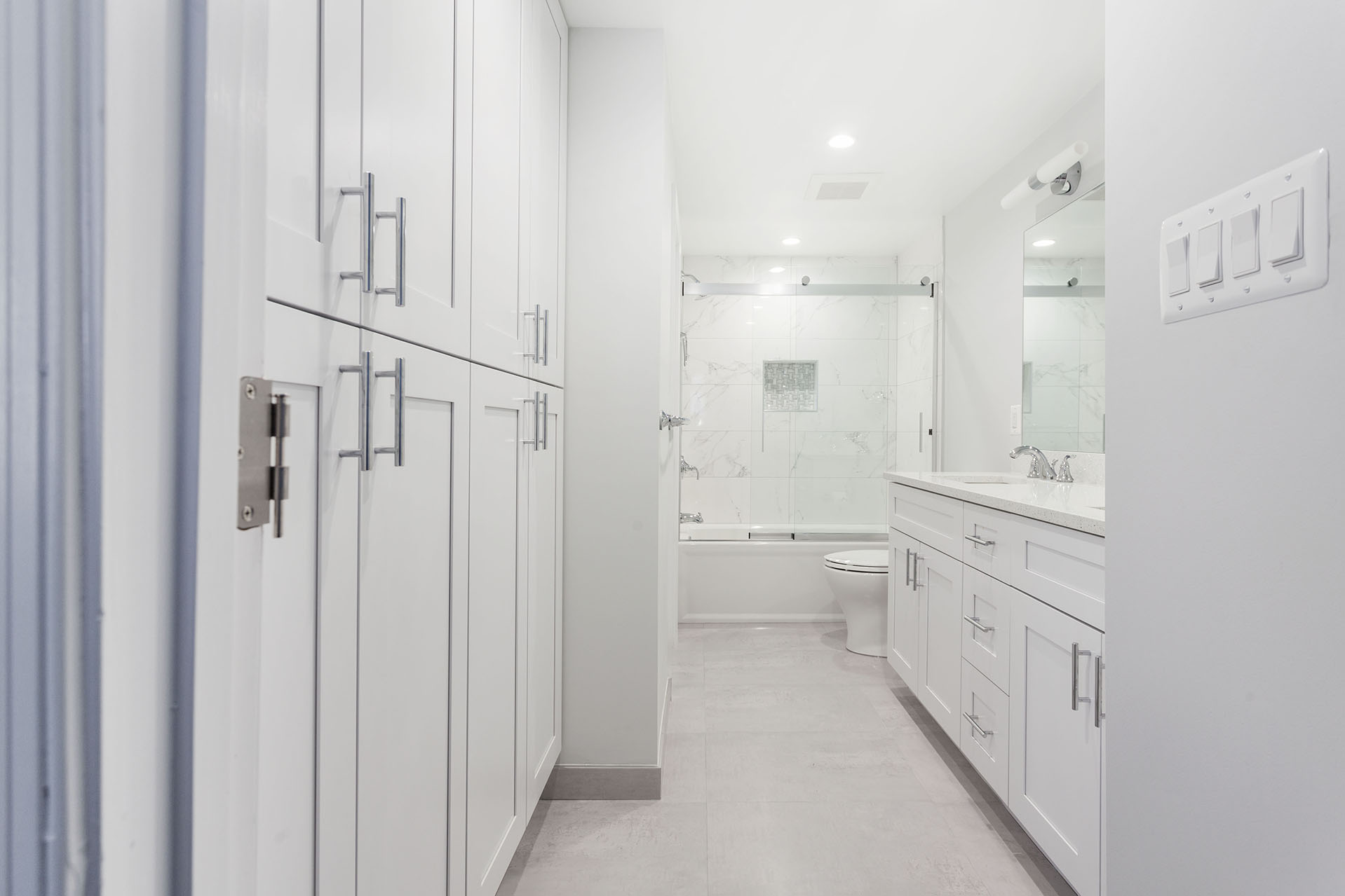 Bathroom & Walkin Closet Project in Rockville, MD