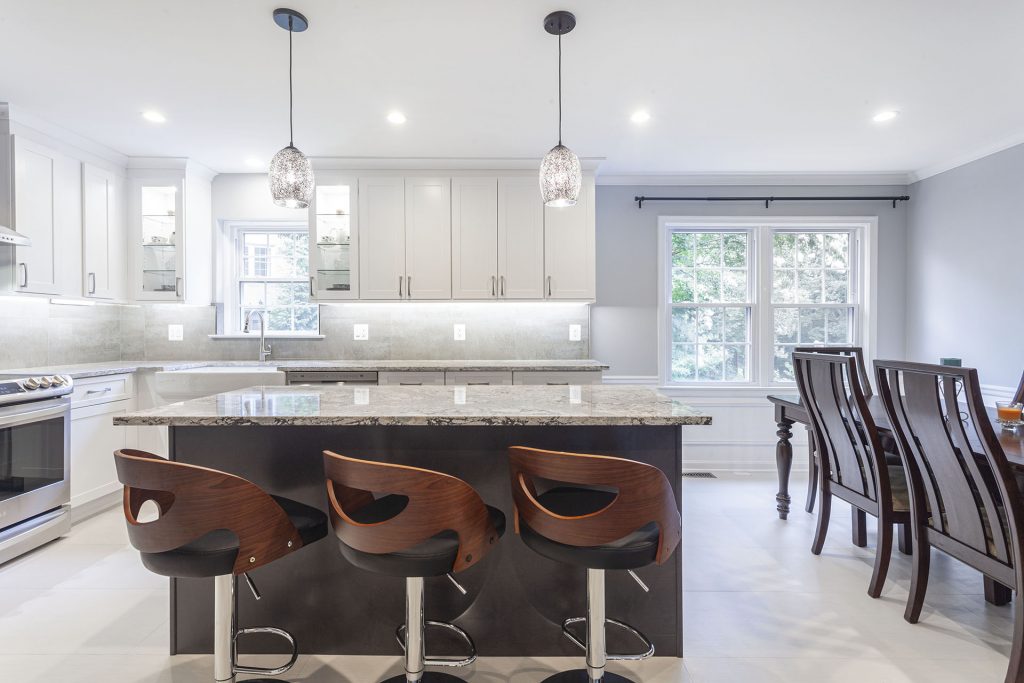 Brown & White Kitchen Design Album for Alexandria, VA