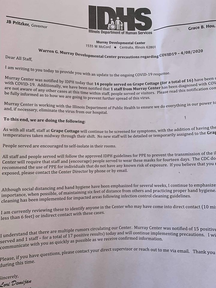 Murray is in Centralia, in southern Illinois. Click here for more info on the facility.