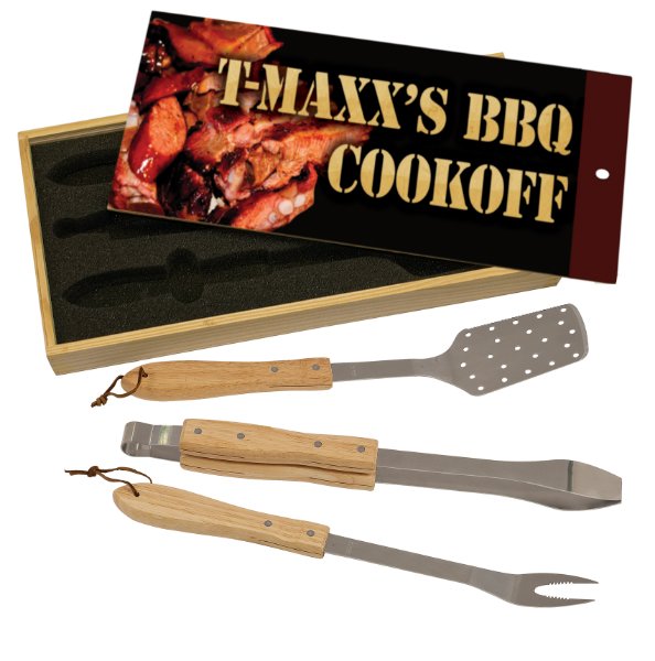 BBQ GIFT SET WITH TOOLS Capitol Medals