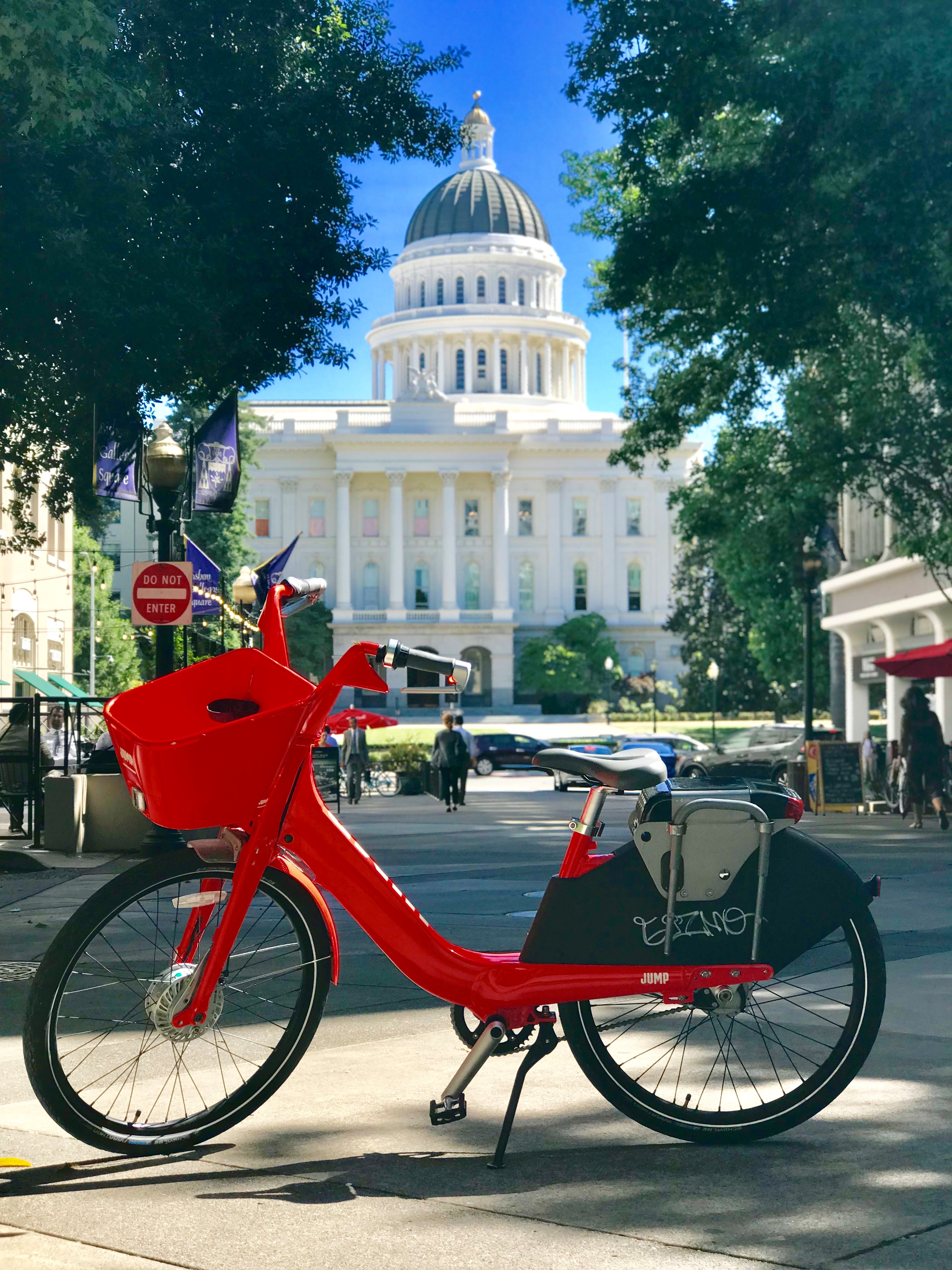 Jump Bikes in Sacramento Capitol Morning Report