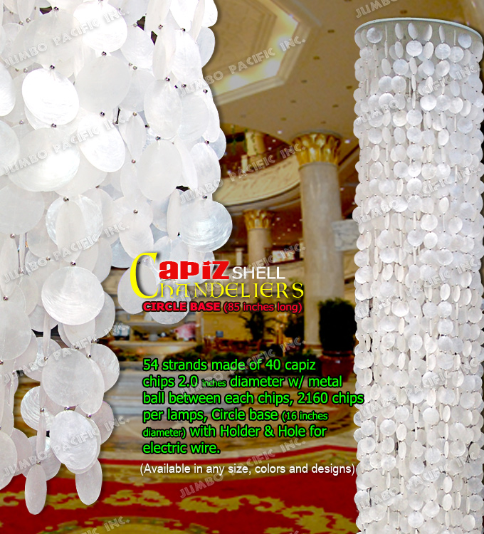 Capiz Chandelier Philippines Manufacturer Capiz Shell Products