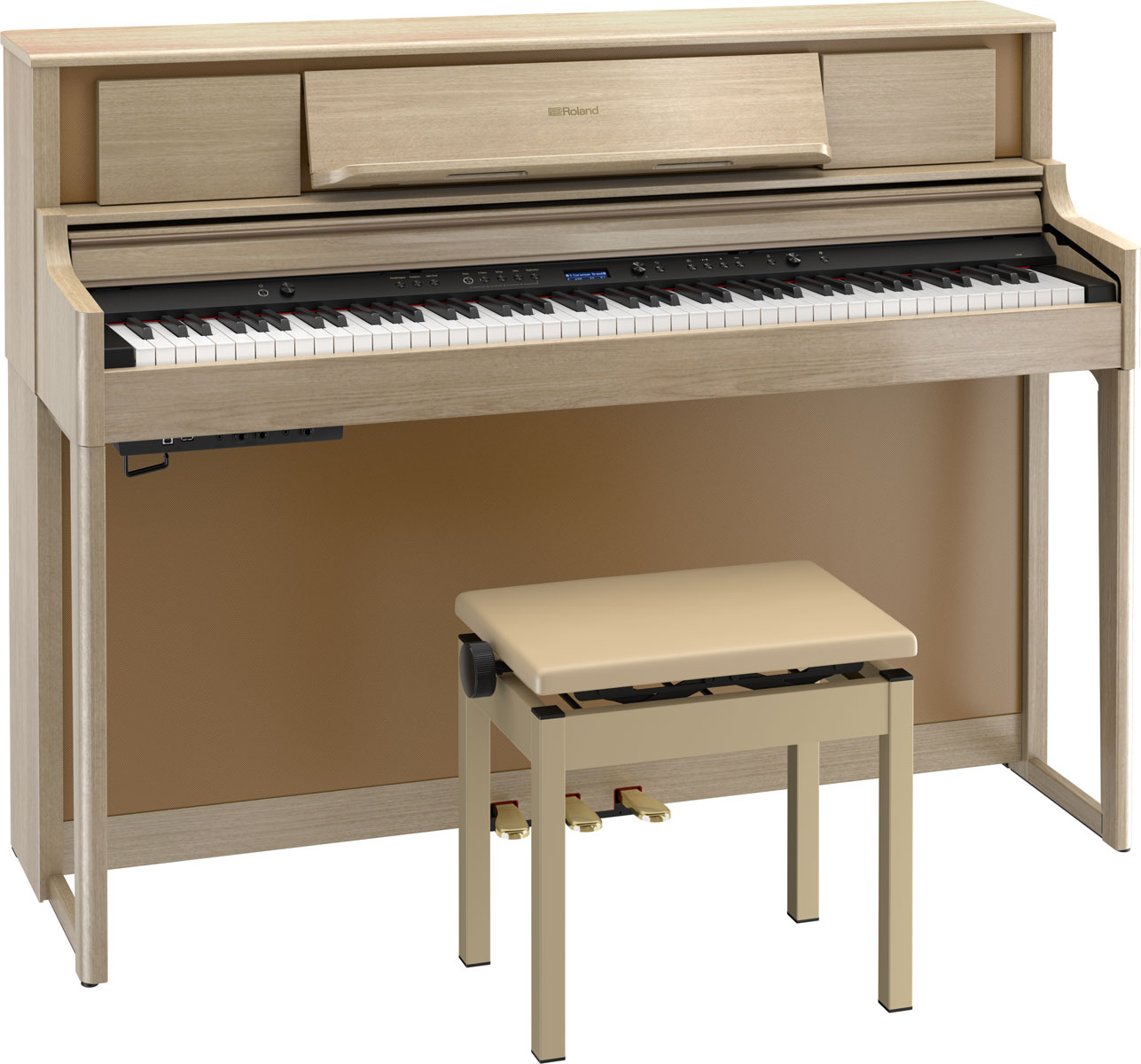 Roland LX705 Premium Upright Digital Piano Capital Music Center