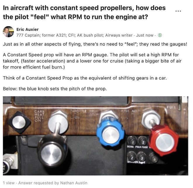 Adventures of Cap'n AuxConstant Speed Prop — Adventures of Cap'n Aux