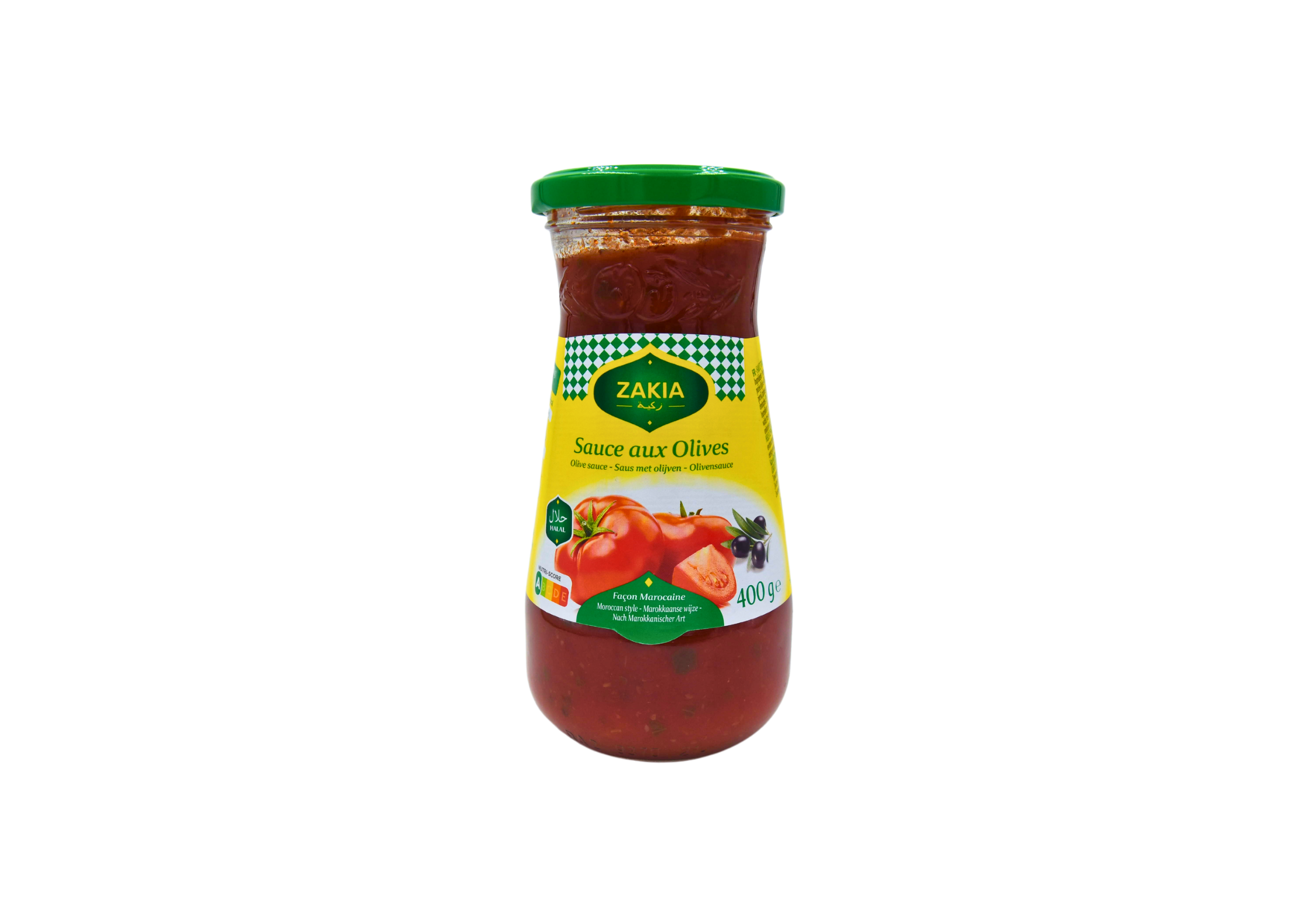 Sauce aux Olives ZAKIA 400g Cap Olives