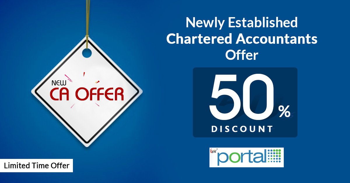 CA Portal Discount Offers For New Chartered Accountants