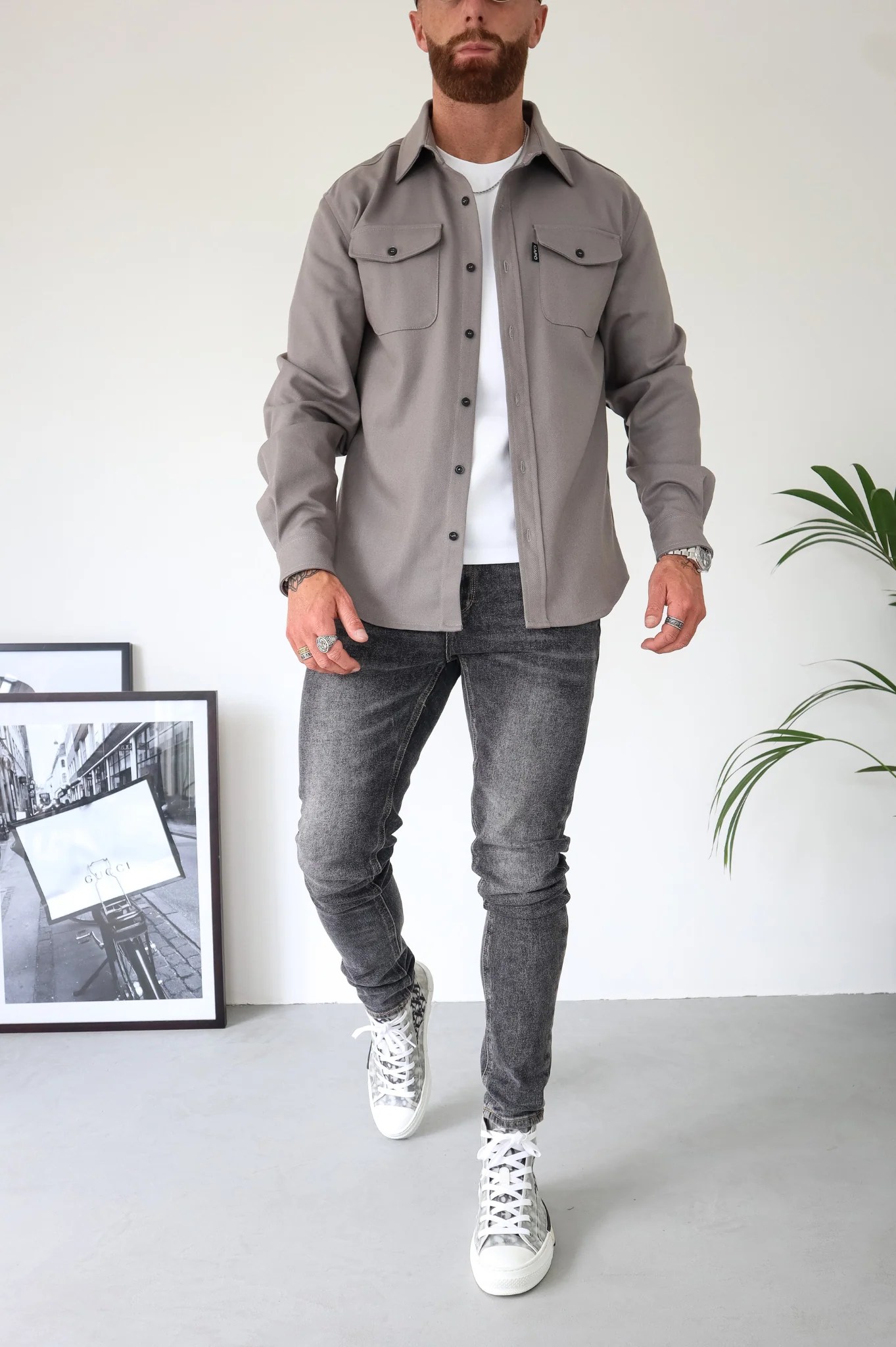 Capo OVERSHIRT Light Grey CAPO Meaning Behind The Brand