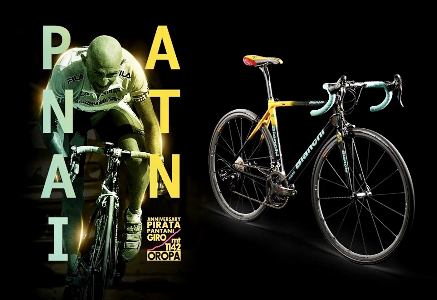 CapoVelo.com - Bianchi Unveils limited Edition Specialissima in Homage to  Marco Pantani