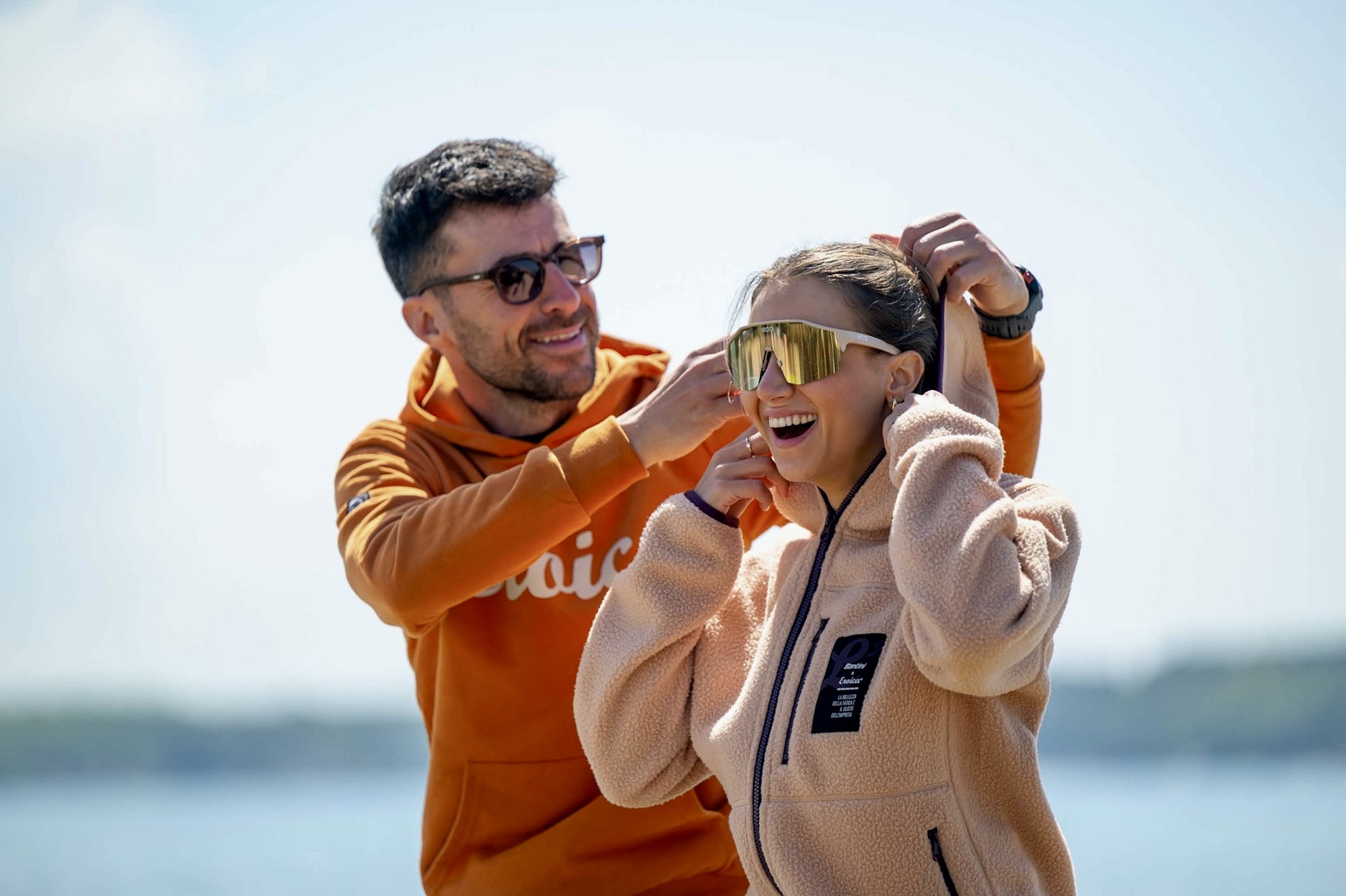 Santini Eroica サイクルジャージ 黒赤ストライプ　Mサイズ上下 Santini Eroica サイクルジャージ 黒赤ストライプ Mサイズ上下 Santini