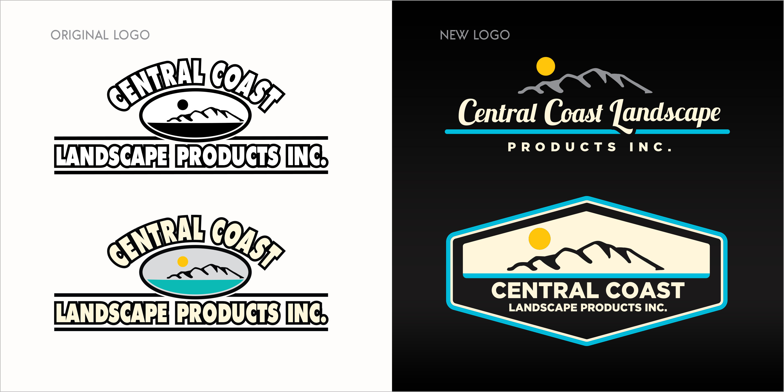 CENTRAL COAST LANDSCAPE PRODUCTS REBRAND Holly Capp Design