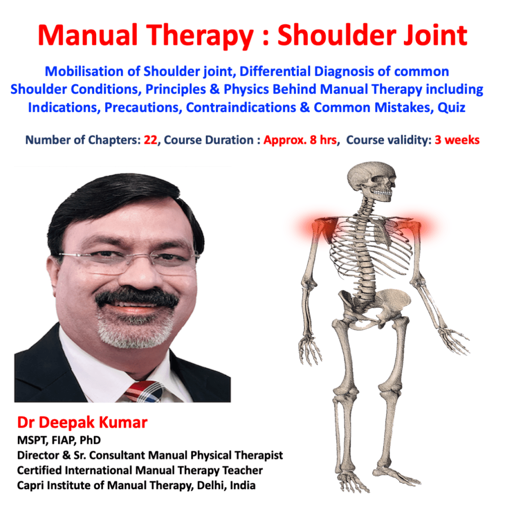 Manual Therapy of Shoulder to Reduce Pain and Stiffness Capri4Physio