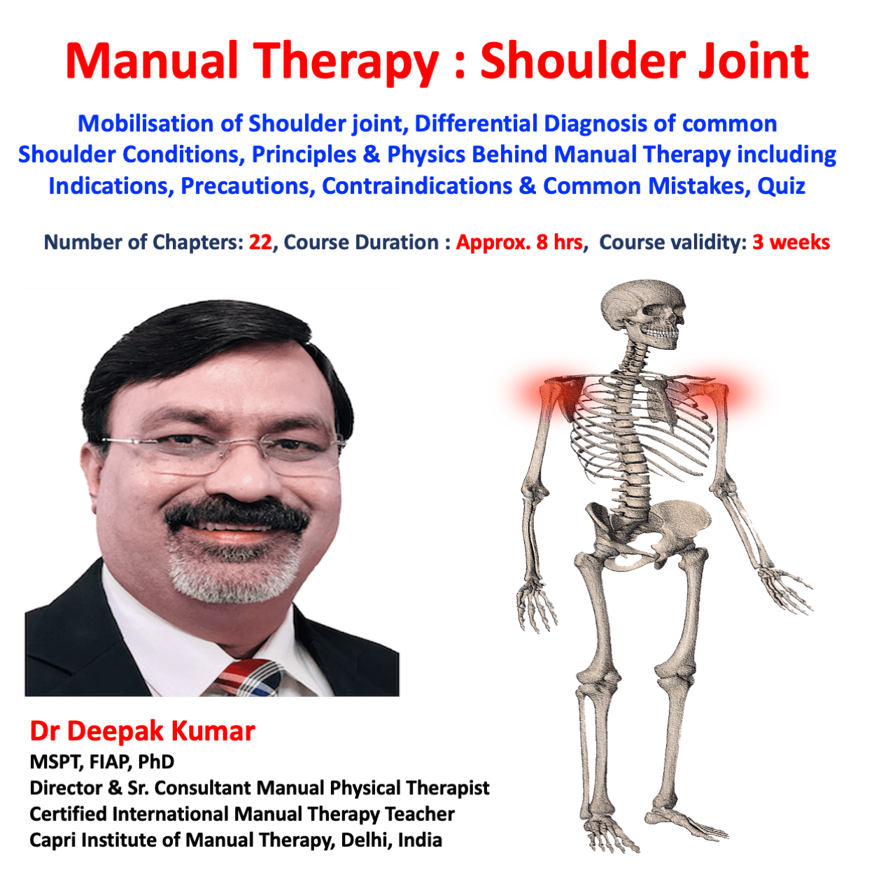 MANUAL THERAPY OF SHOULDER JOINT Capri4Physio