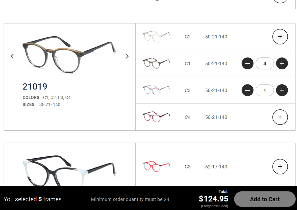 Candy Landing Capri Optics Custom Designers Eyewear Distributor