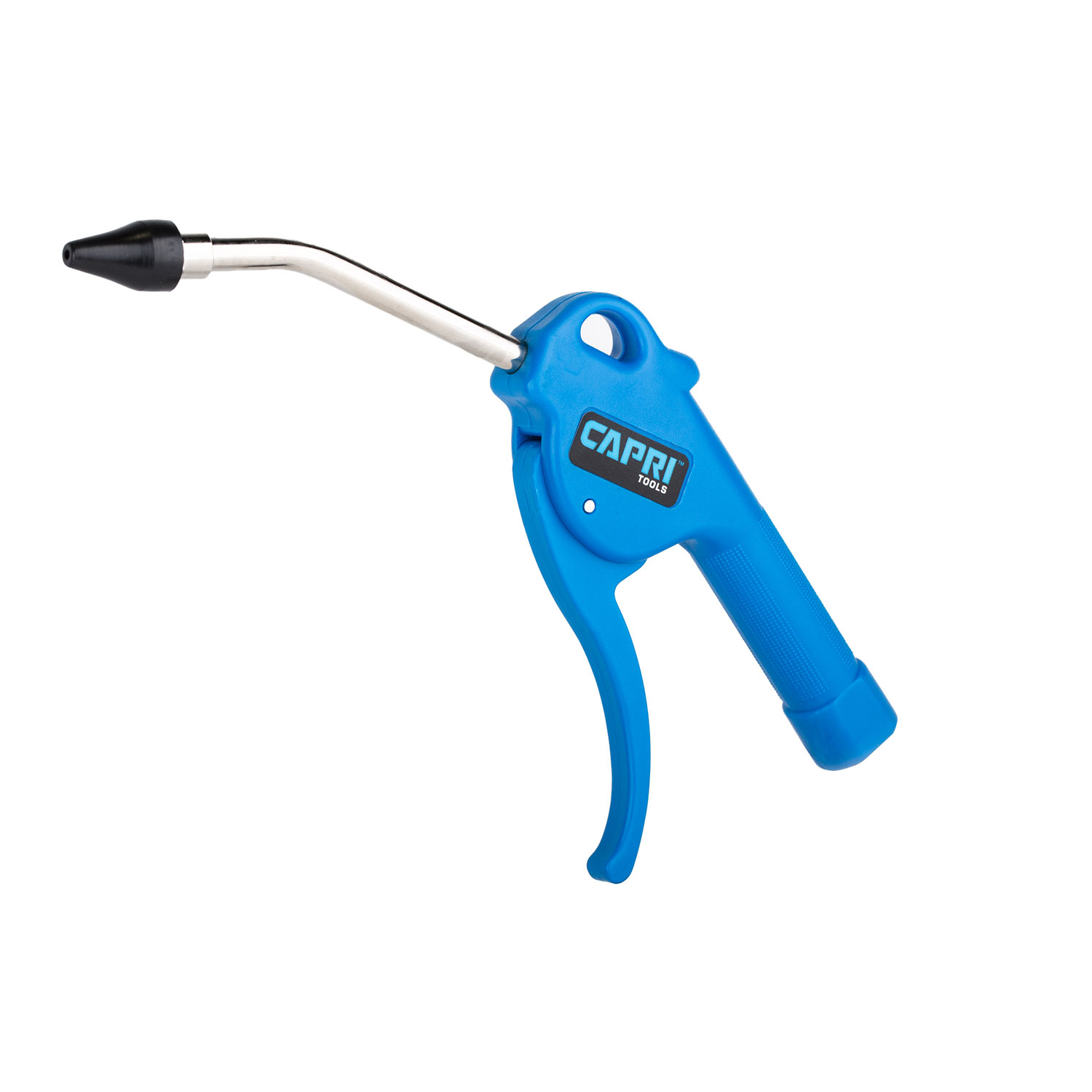 5in Air Blow Gun with Rubber Tip, Blue Capri Tools
