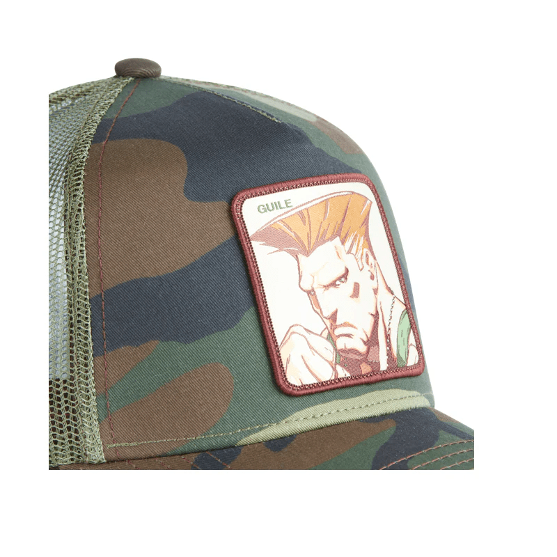 Gorra CAPSLAB Street Fighter CAMO GUILE Capslab México
