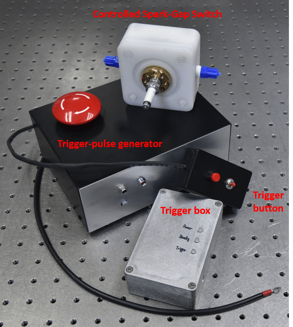 Controlled SparkGap Switch with triggering system PulsedPlasma