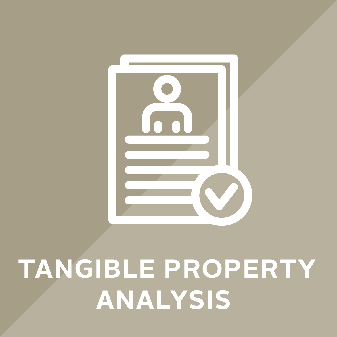 Tangible Property Analysis Consulting CapstanTax