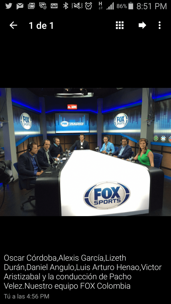 Fox promociona sus estudios en Bogotá Capsulas de Carreño