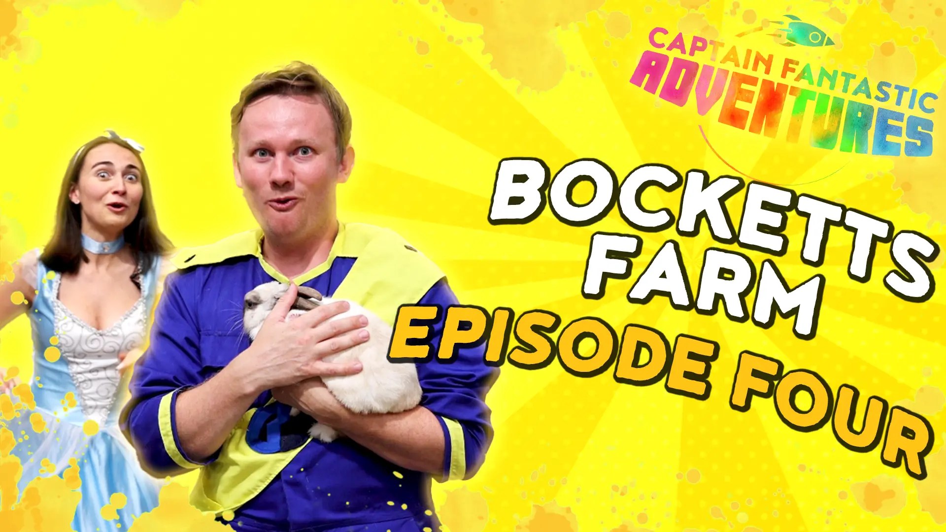 Kids Fun Day At Bocketts Farm Superhero Side kick Ep 4 Captain