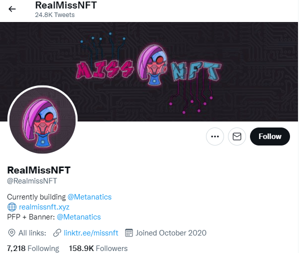 Top NFT Twitter Influencers to Follow 2024 Biggest NFT Twitter Accounts