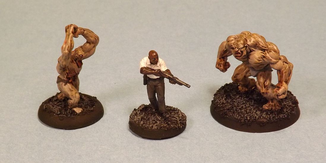 Zombies Left 4 Dead Miniatures Infected Captain Apathy S Secret Lab
