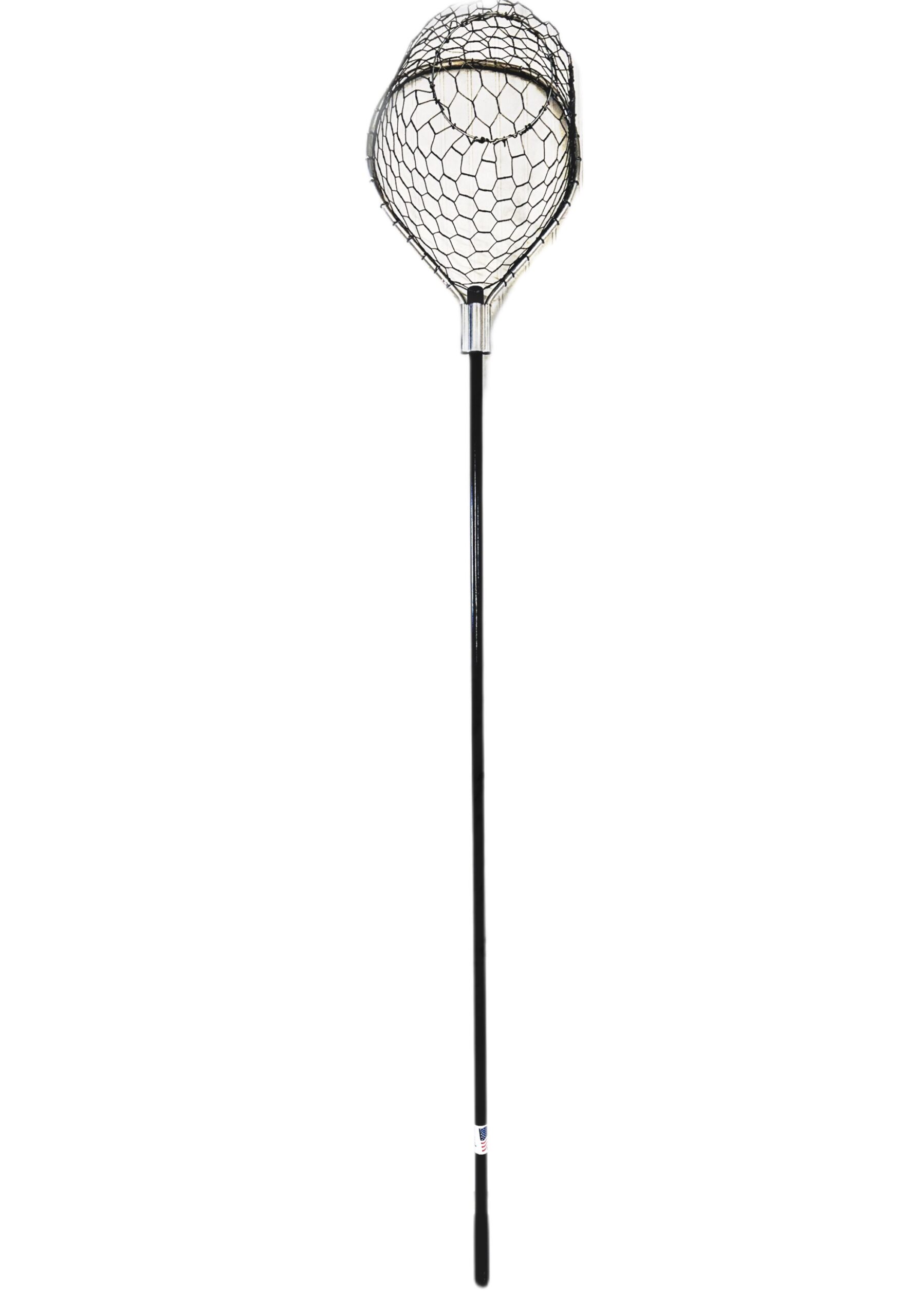 6′ Wire Dip Net w/ 47″ Fiberglass Handle (Bulky Item) Captain Bruce's
