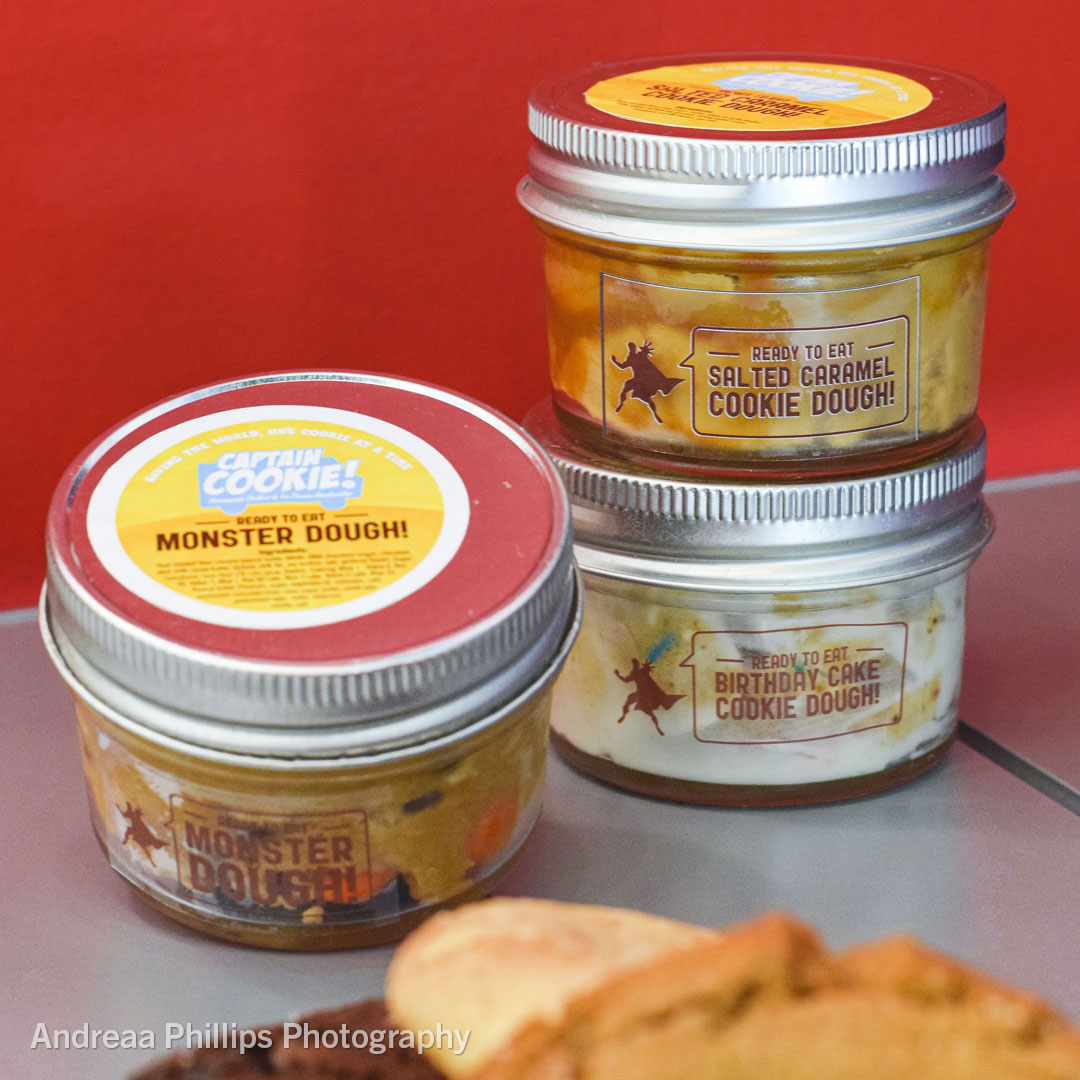 Edible Cookie Dough Captain Cookie & the Milk Man