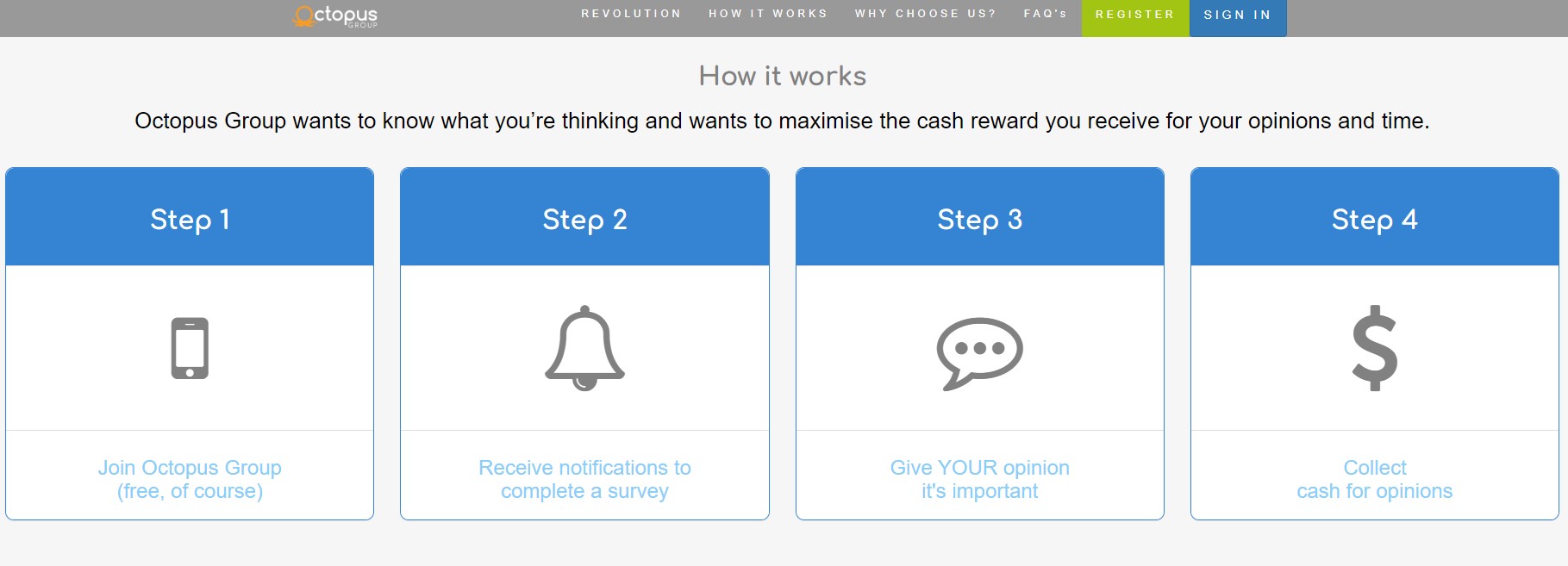 Octopus Survey Review Captain FI