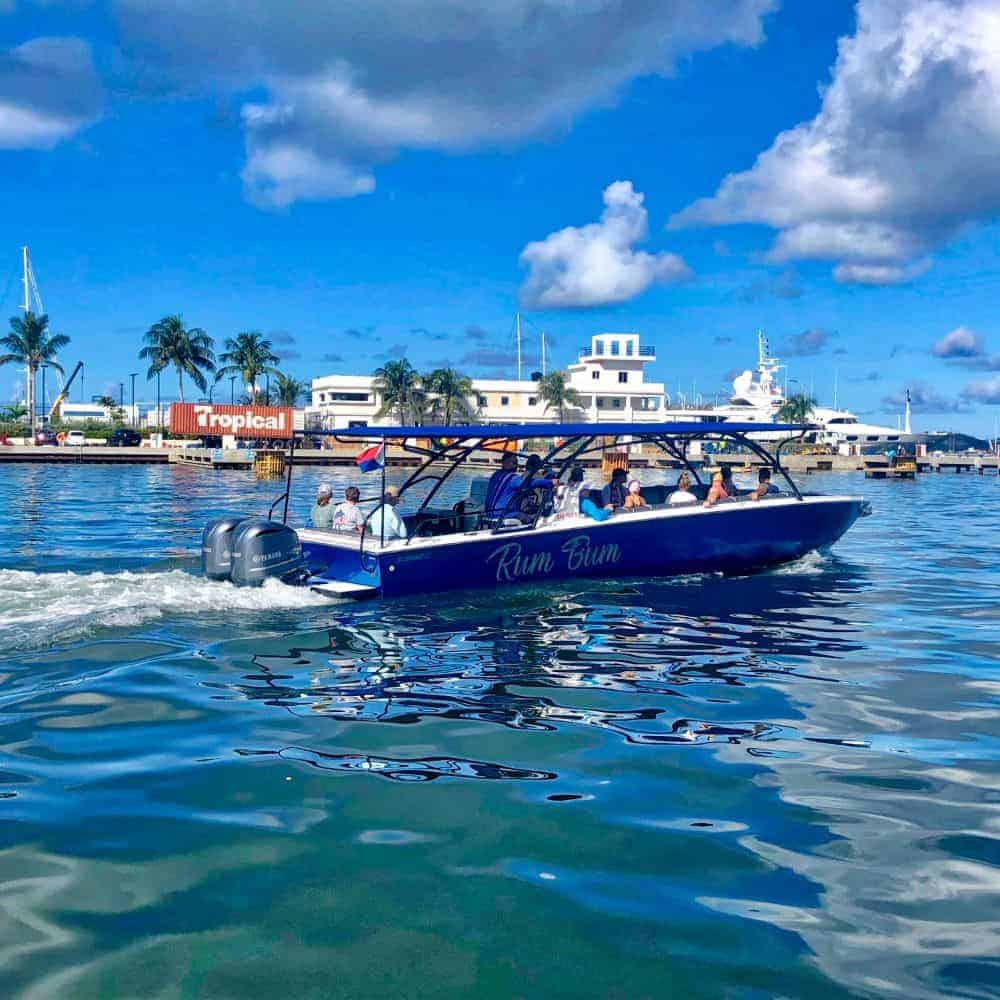 St.Maarten tour Captain Flint Boat Charters
