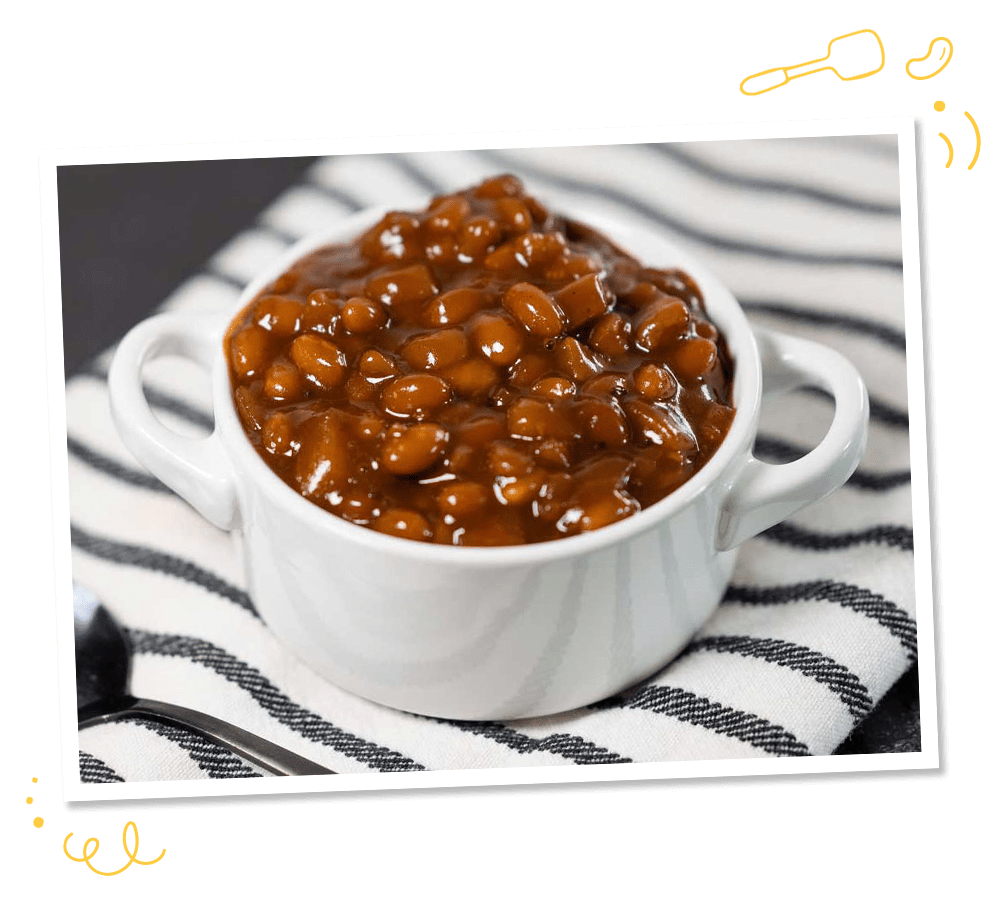 Baked Beans in BBQ Sauce Captain Ken's