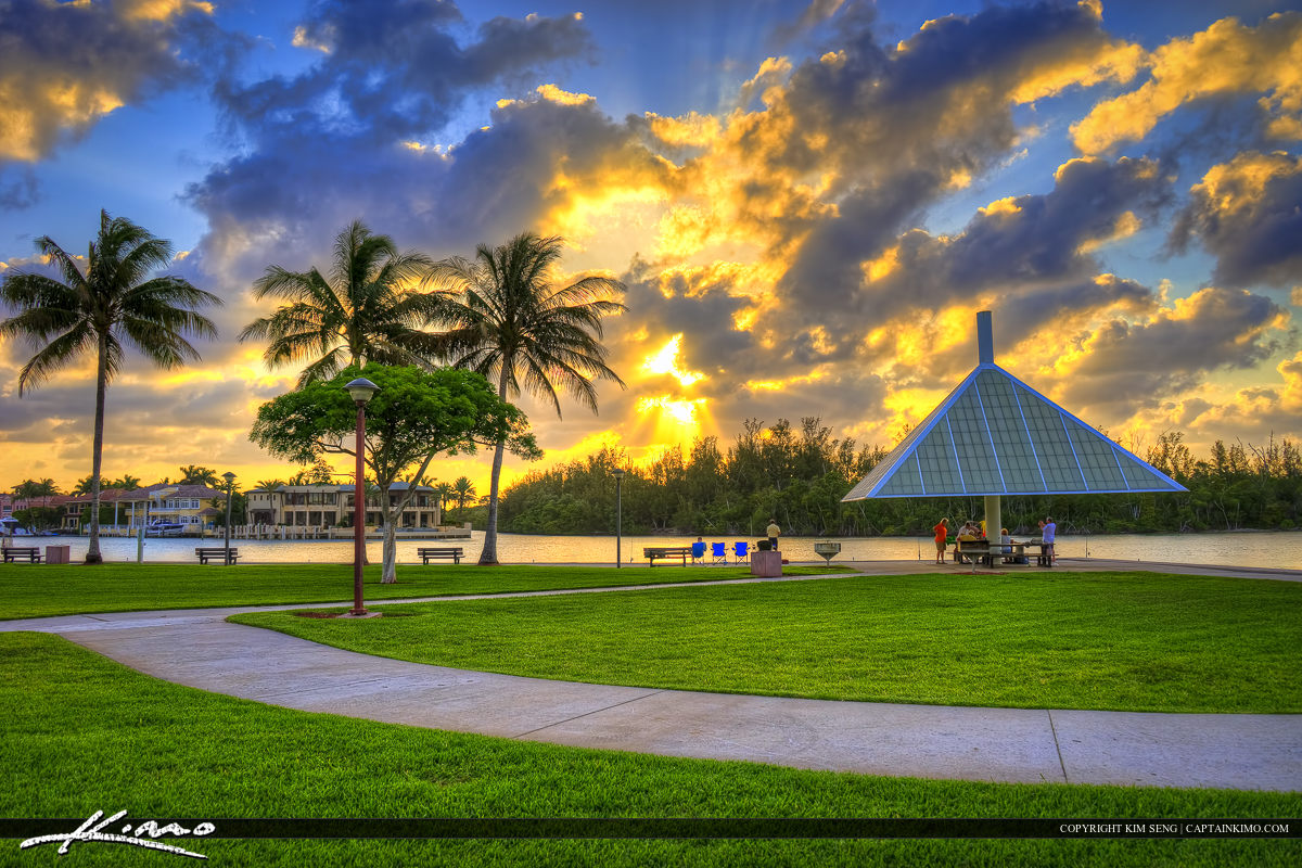 Boca Raton Sunset at Red Reef Park