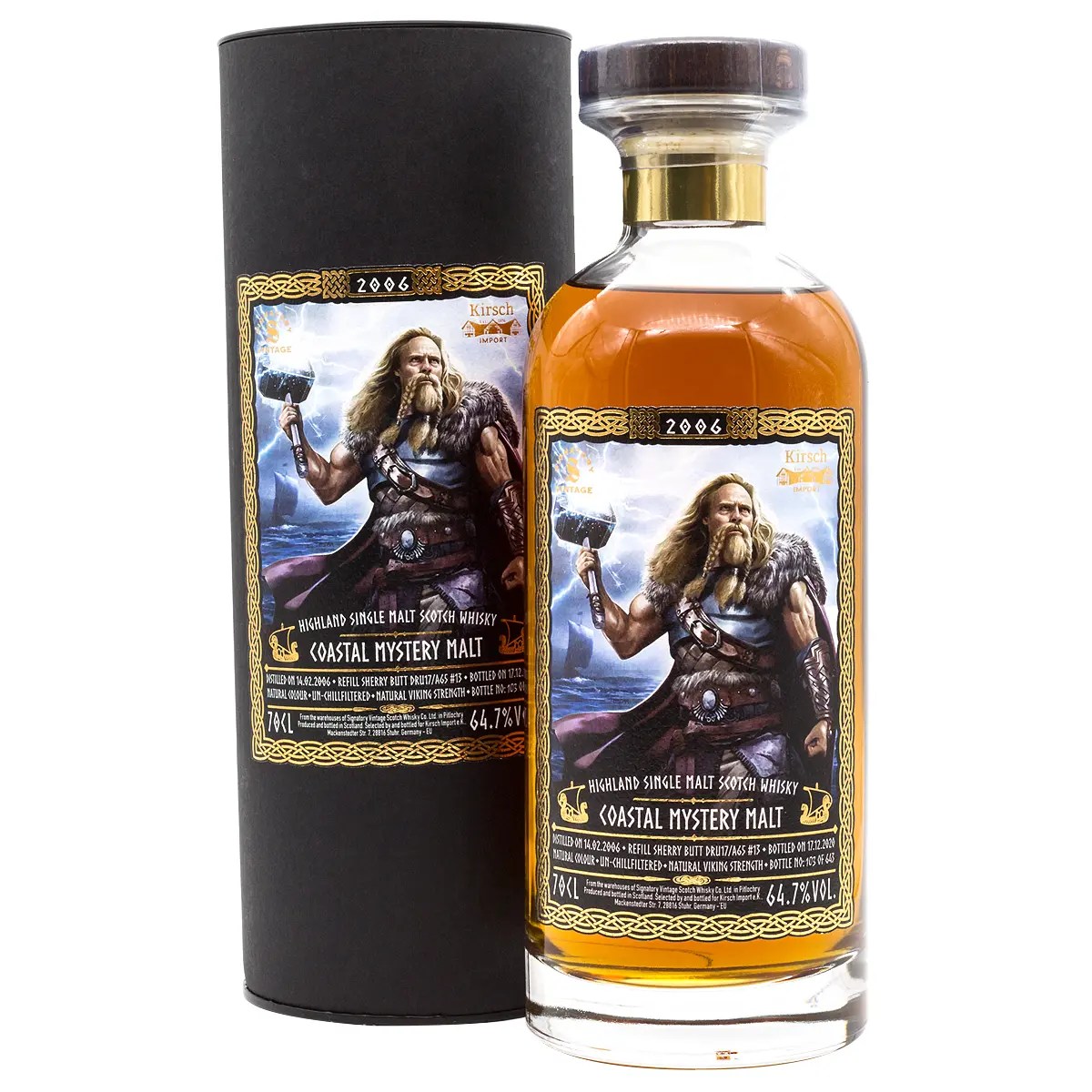 Signatory Vintage Vikings Coastal Mystery Malt Cask DRU17/A65 13