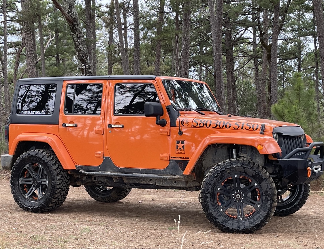 Jeep Rentals Hochatown & Broken Bow, OK Captain's Hideaway