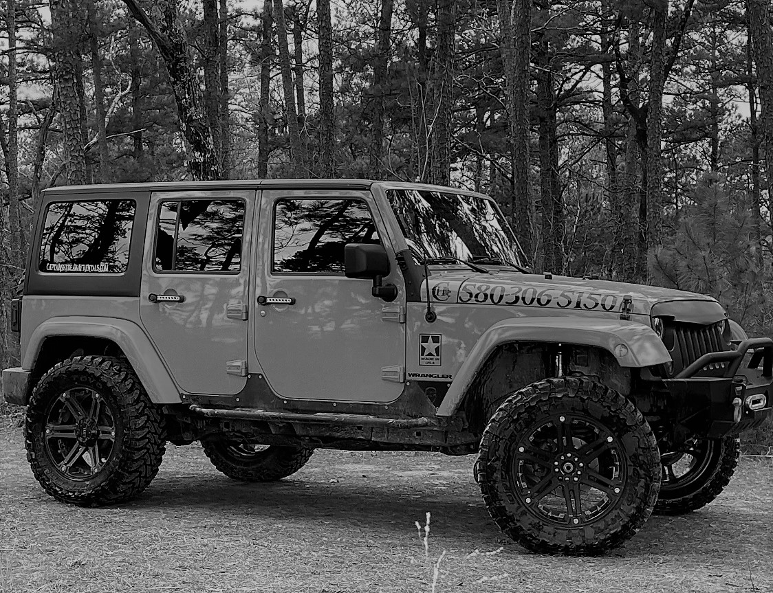 Jeep Rentals Hochatown & Broken Bow, OK Captain's Hideaway