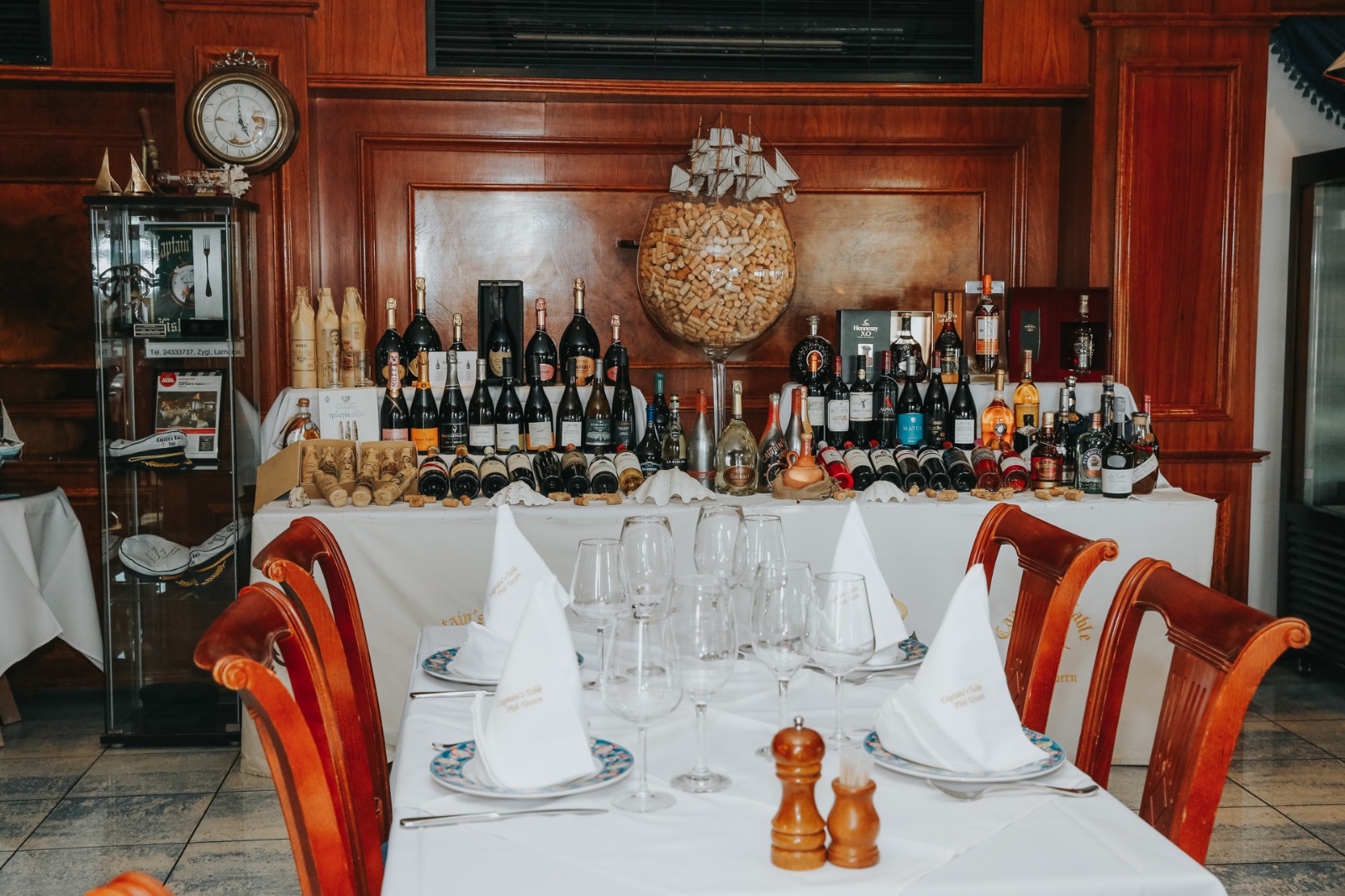 About Us Captain's Table