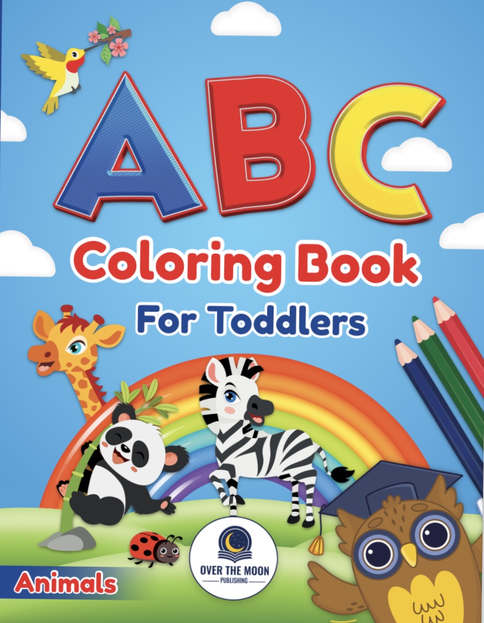 ABC Coloring Book for Toddlers Captain Tim Publishing