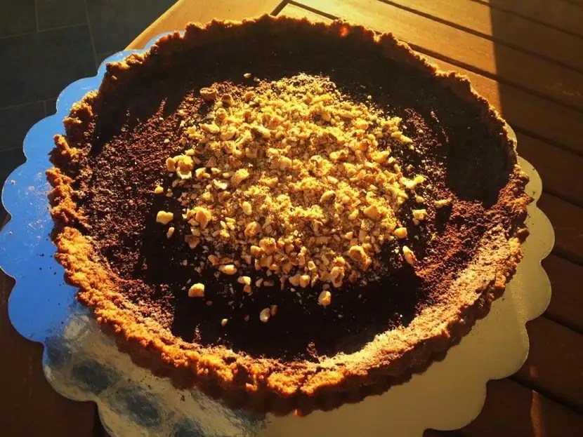 Dairy Free Chocolate Hazelnut Tart Captain Tummy