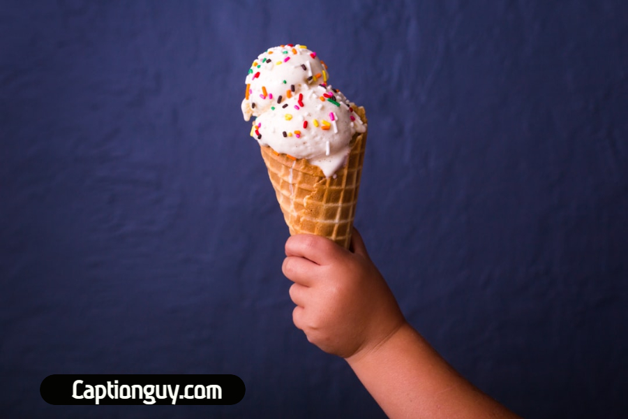 Top 50 Sweet Ice Cream Instagram Captions Caption Guy