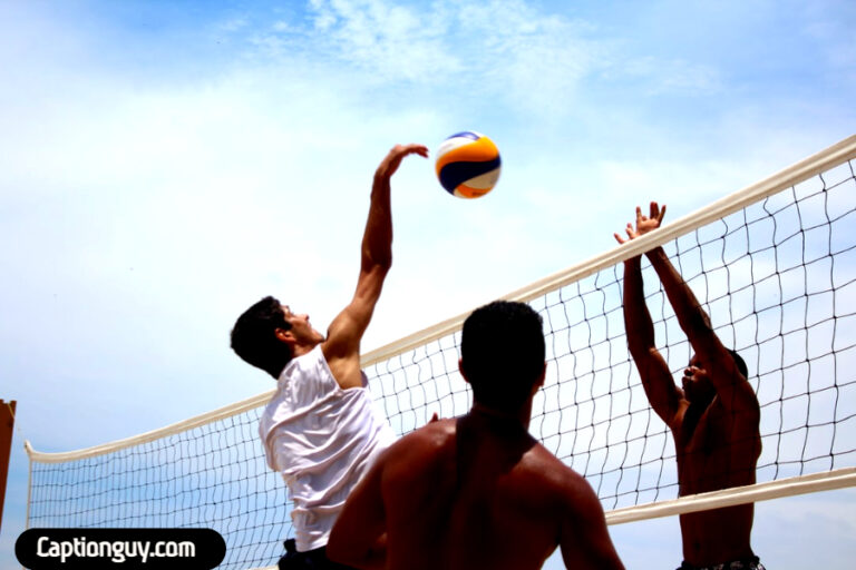 50+ Top Volleyball Captions for Instagram Caption Guy