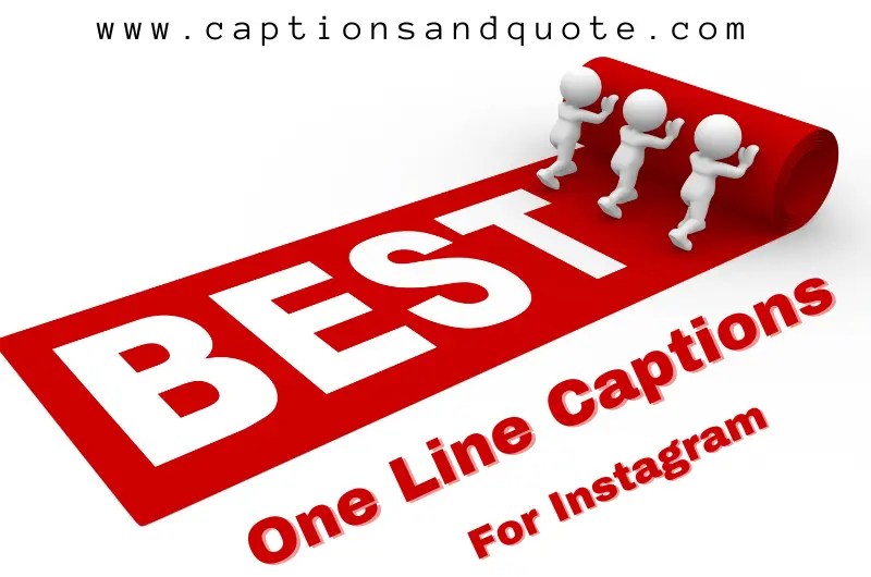 300+ Best One Line Captions And Quotes For Instagram In 2024