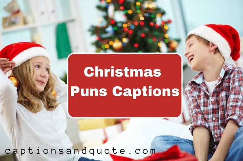 60+ Christmas Puns Captions (Xmas Light Puns Quotes for Instagram)